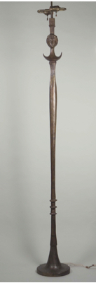 Fondation Giacometti -  Lampadaire modèle « figure »