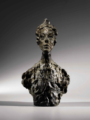 Fondation Giacometti -  Buste d'Annette [dit Venise]