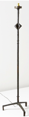 Fondation Giacometti -  Lampadaire modèle « étoile »