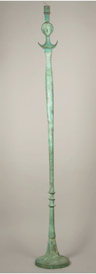 Fondation Giacometti -  Lampadaire modèle « figure »