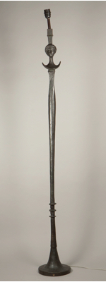 Fondation Giacometti -  Lampadaire modèle « figure »