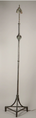 Fondation Giacometti -  Lampadaire modèle « osselet », deuxième version