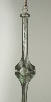 Fondation Giacometti -  Lampadaire modèle « osselet », deuxième version