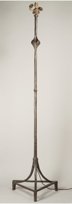 Fondation Giacometti -  Lampadaire modèle « osselet », deuxième version