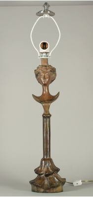 Fondation Giacometti -  Lampe modèle « tête »