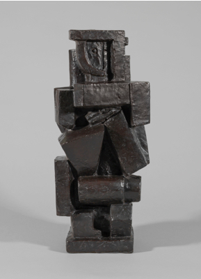 Fondation Giacometti -  [Figure, dite cubiste I]