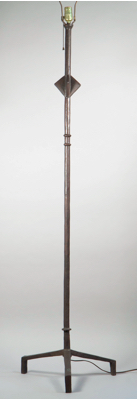 Fondation Giacometti -  Lampadaire modèle « étoile »