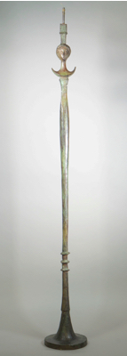 Fondation Giacometti -  Lampadaire modèle « figure »