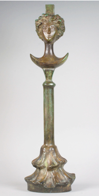 Fondation Giacometti -  Lampe modèle « tête »