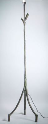 Fondation Giacometti -  Lampadaire modèle « feuille »