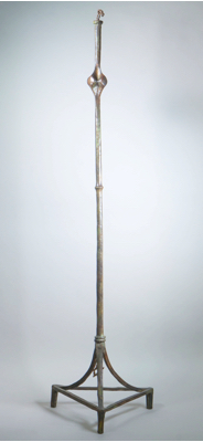 Fondation Giacometti -  Lampadaire modèle « osselet », deuxième version