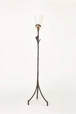 Fondation Giacometti -  Lampadaire modèle « feuille »