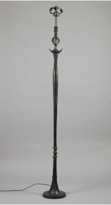 Fondation Giacometti -  Lampadaire modèle « figure »