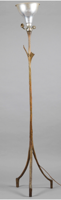 Fondation Giacometti -  Lampadaire modèle « feuille »