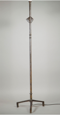 Fondation Giacometti -  Lampadaire modèle « étoile »