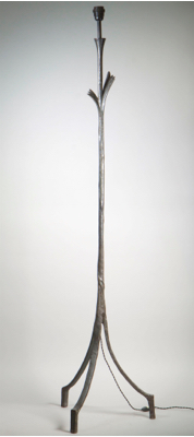 Fondation Giacometti -  Lampadaire modèle « feuille »