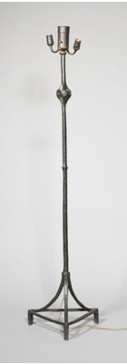 Fondation Giacometti -  Lampadaire modèle « osselet », deuxième version