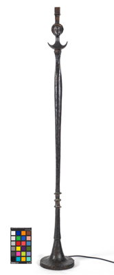 Fondation Giacometti -  Lampadaire modèle « figure »