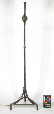 Fondation Giacometti -  Lampadaire modèle « osselet », deuxième version