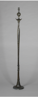 Fondation Giacometti -  Lampadaire modèle « figure »