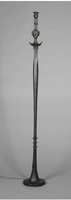 Fondation Giacometti -  Lampadaire modèle « figure »