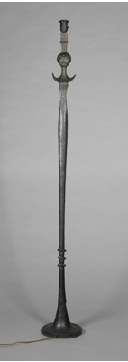 Fondation Giacometti -  Lampadaire modèle « figure »