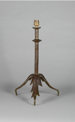 Fondation Giacometti -  Lampe modèle « trépied à feuilles », première version