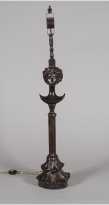 Fondation Giacometti -  Lampe modèle « tête »