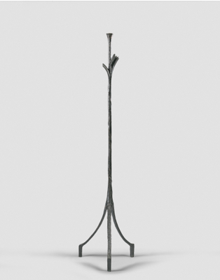 Fondation Giacometti -  Lampadaire modèle « feuille »