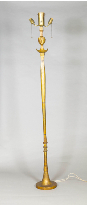 Fondation Giacometti -  Lampadaire modèle « figure »