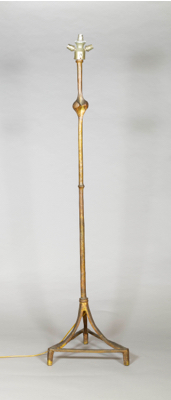 Fondation Giacometti -  Lampadaire modèle « osselet », deuxième version