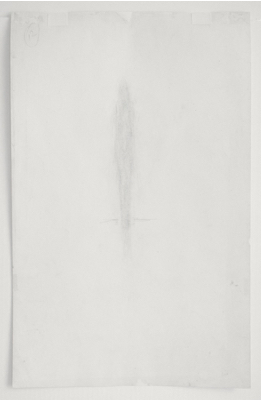 Fondation Giacometti -  Tête de Diego (recto) / Nu debout (verso)