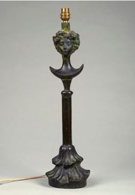 Fondation Giacometti -  Lampe modèle « tête »