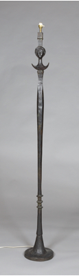 Fondation Giacometti -  Lampadaire modèle « figure »