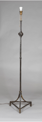 Fondation Giacometti -  Lampadaire modèle « Osselet », deuxième version