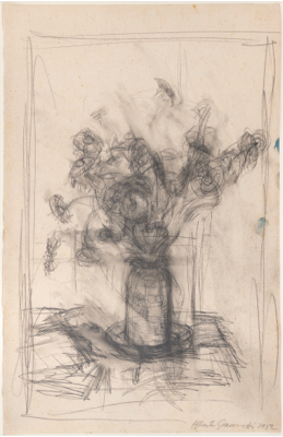 Fondation Giacometti -  Bouquet dans un vase