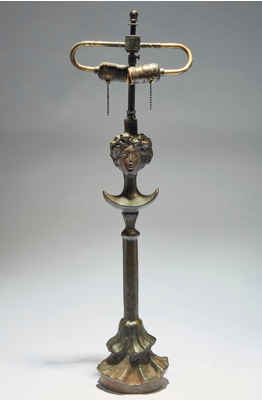 Fondation Giacometti -  Lampe modèle « tête »