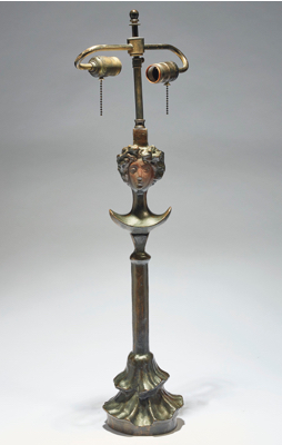 Fondation Giacometti -  Lampe modèle « tête »