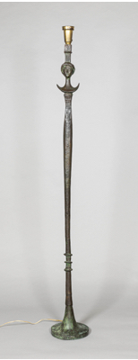 Fondation Giacometti -  Lampadaire modèle « figure »