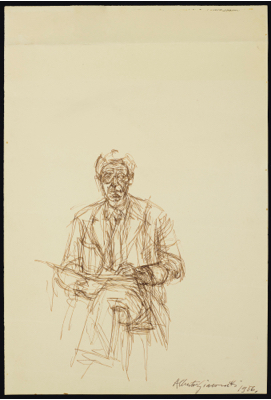 Fondation Giacometti -  Autoportrait