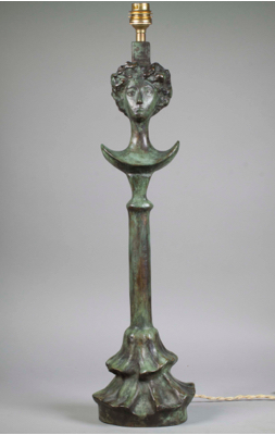 Fondation Giacometti -  Lampe modèle « tête »