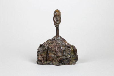 Fondation Giacometti -  [Petit buste d'homme]