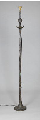 Fondation Giacometti -  Lampadaire modèle « figure »