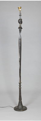 Fondation Giacometti -  Lampadaire modèle « figure »