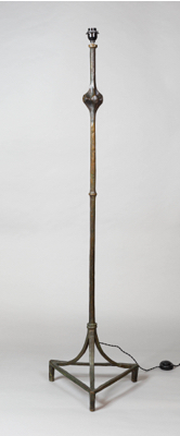 Fondation Giacometti -  Lampadaire modèle « osselet », deuxième version