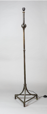 Fondation Giacometti -  Lampadaire modèle « osselet », deuxième version