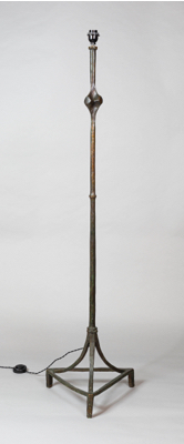 Fondation Giacometti -  Lampadaire modèle « osselet », deuxième version