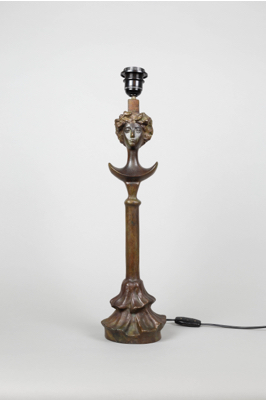 Fondation Giacometti -  Lampe modèle « tête »