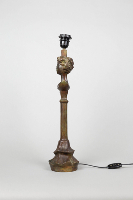 Fondation Giacometti -  Lampe modèle « tête »