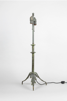 Fondation Giacometti -  Lampe modèle « trépied à feuilles », première version